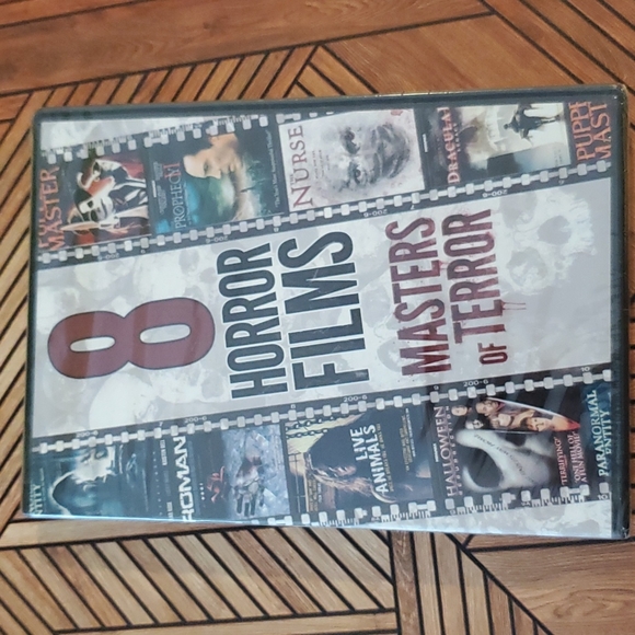 2 dvds•8 horror fil.s each•MIDNIGHT HORROR & MASTERS OF TERROR•NIP - Picture 4 of 16